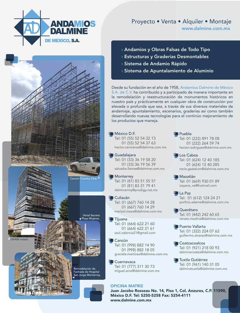 Andamios Dalmine de México
